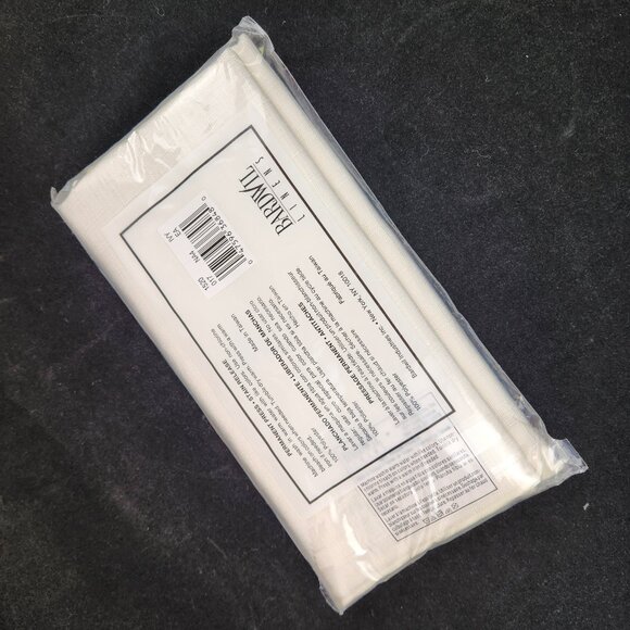 Vintage Bardwil Linen Napkins Set | Classic White | Filene’s Label | Gift Ready - Picture 2 of 6